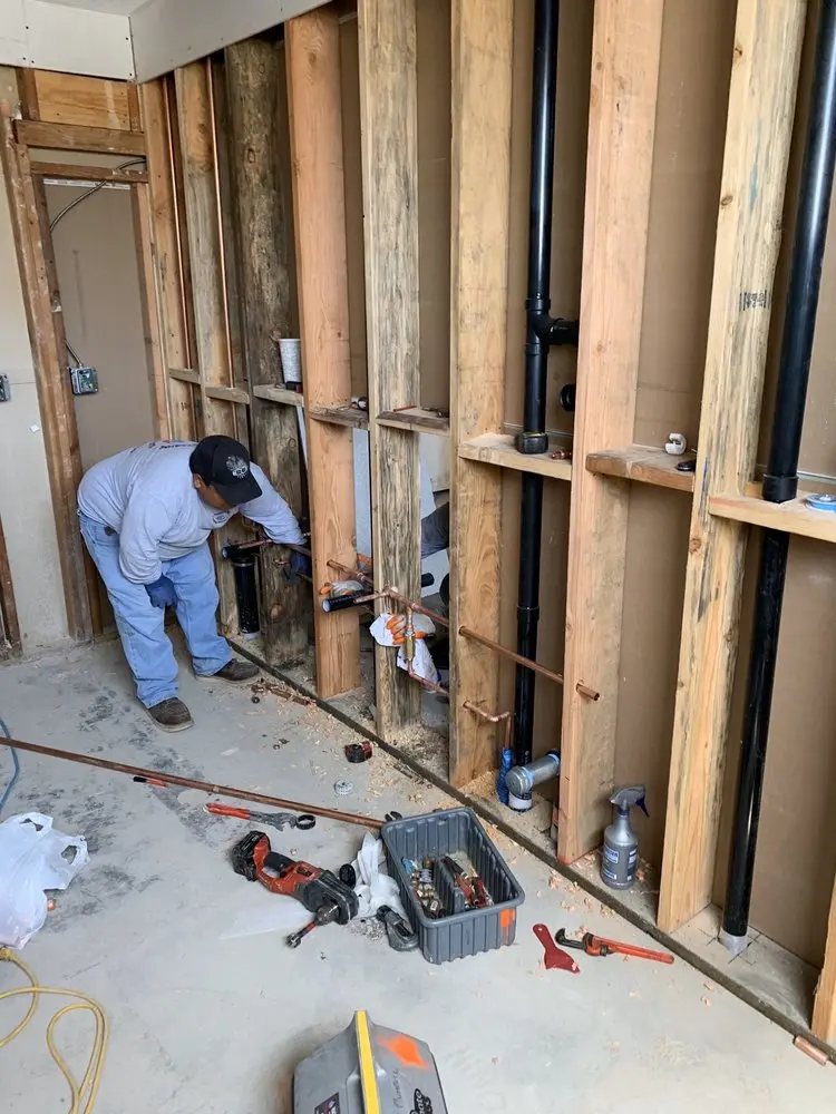 Commercial rough-in plumbing for Commercial Plumbing in Oakland Park District